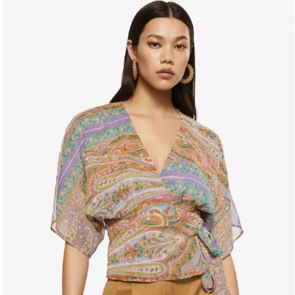 Mango Wrap Top